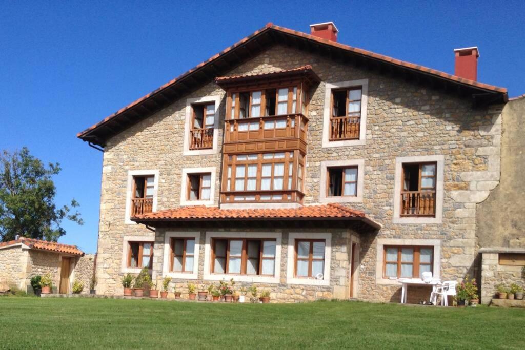 Вилла La Casona De La Bisa Коломбрес Экстерьер фото