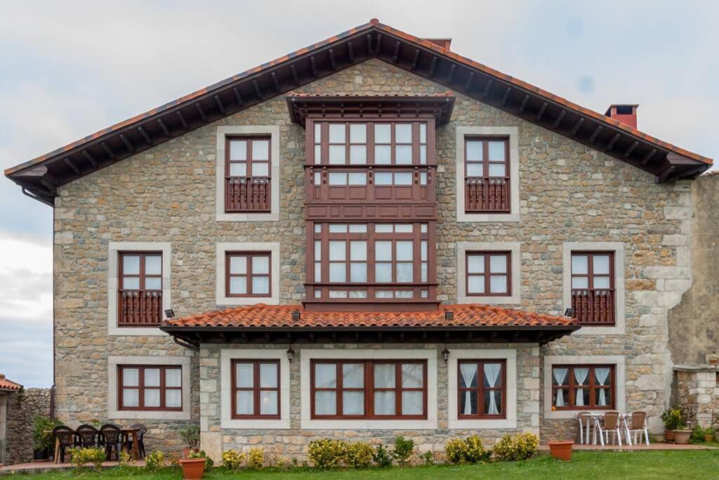 Вилла La Casona De La Bisa Коломбрес Экстерьер фото